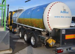 AdBlue-Tank auf Silofahrzeug